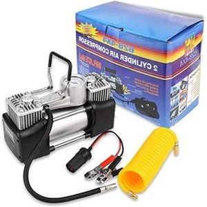 Portable Air Compressor 2 Cylinder